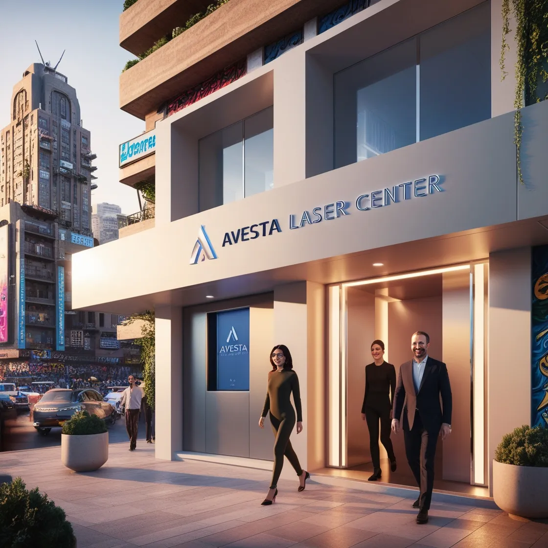 Avesta laser center in the west of Tehran
