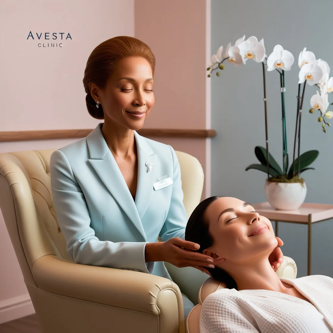 Facial hypotherapy at Avesta Clinic